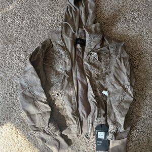 Women's Brown Leather Jacket